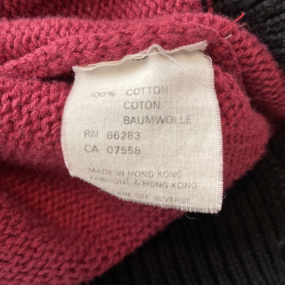 Vintage Oversized 80s/90s Mexx Knit Sweater 100% Cotton Size Large - Picture 10 of 11